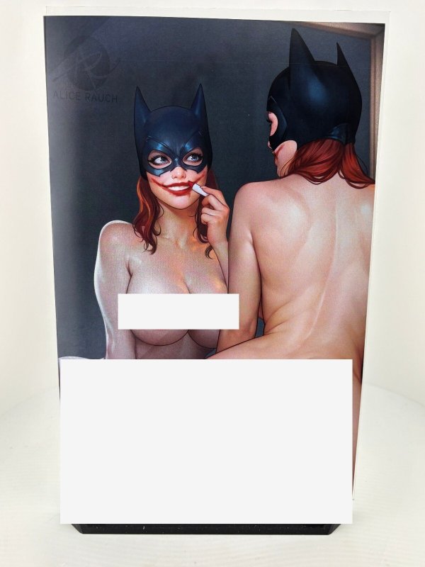 Totally Rad Comics - Alice Rauch - Batgirl Barbara Gordon as the Joker - NM+, raw comic book in NM+ condition — front cover