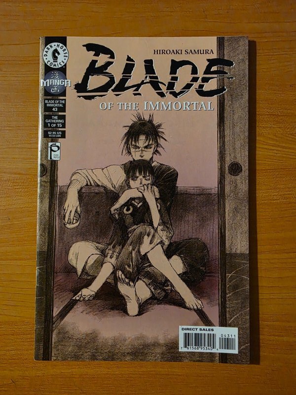 Blade of the Immortal #43 (Dark Horse Comics, 2000), raw comic book in NM condition — front cover
