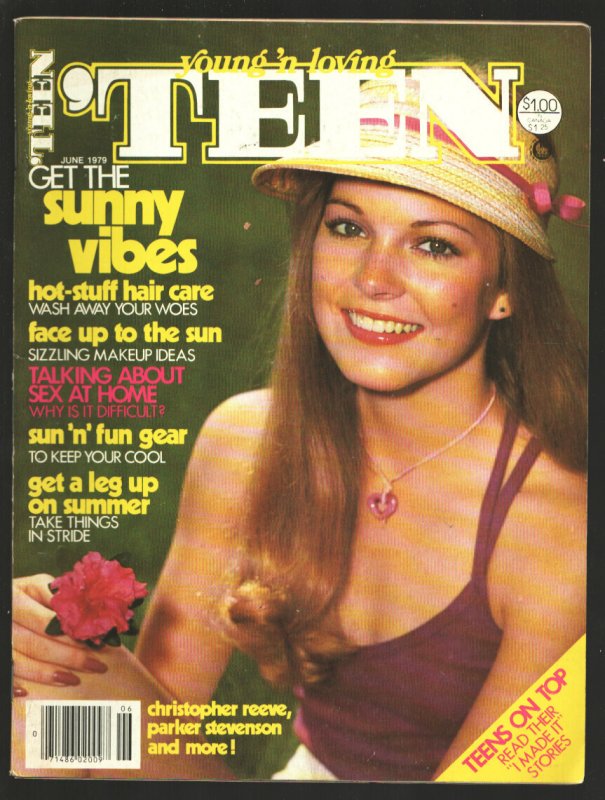 MAG: 'Teen 5/1979--Cindy Adlesh Cover Photo-Superman Christopher Reeve-Mary C..., raw, ungraded comic book — front cover