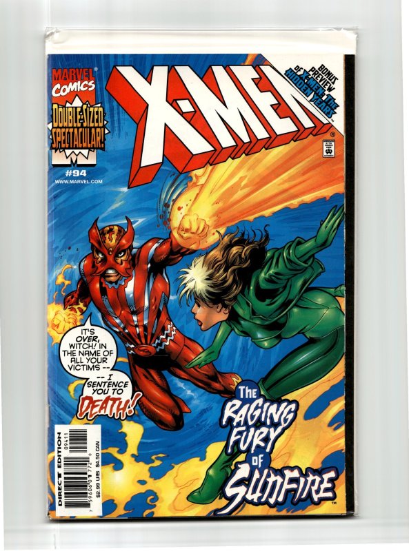 X-Men #94 (Marvel Comics, 1999), raw, ungraded comic book — front cover