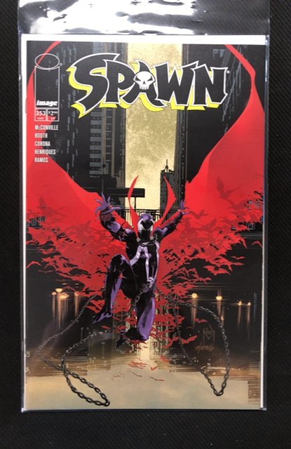 Spawn #353 (Image Comics, 2024), raw, ungraded comic book — front cover