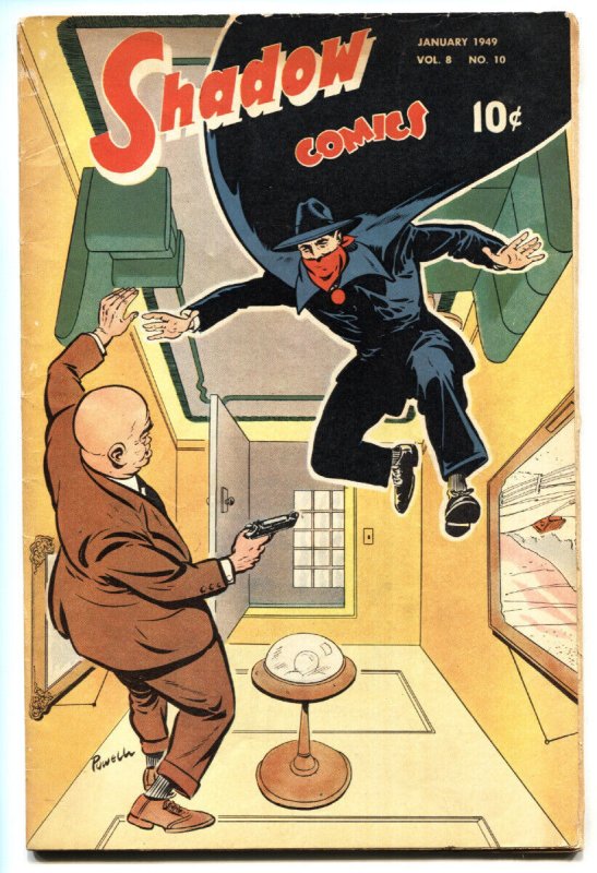Shadow Vol. 8 #10 (1948), raw, ungraded comic book — front cover