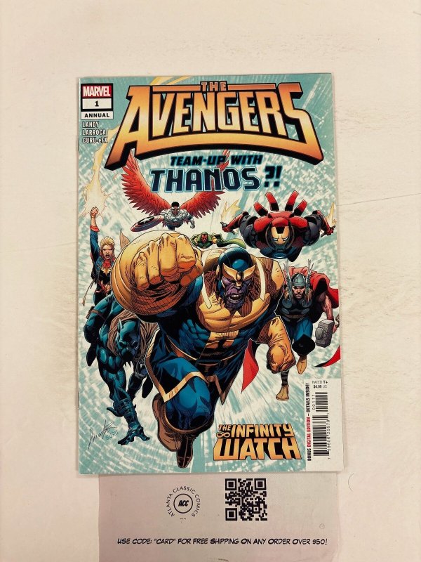 Avengers Annual #1 (Marvel Comics), raw comic book in NM condition — front cover