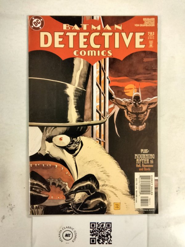 Detective Comics #782 (DC Comics), raw comic book in NM condition — front cover