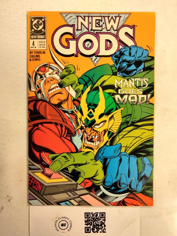 New Gods #4 (DC Comics), raw comic book in NM condition — front cover