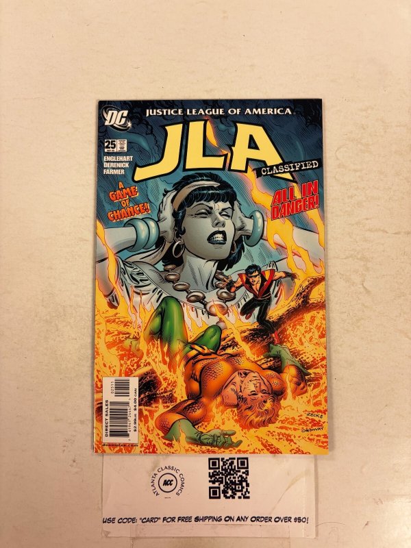JLA Clazsified #25 (DC Comics), raw comic book in NM condition — front cover