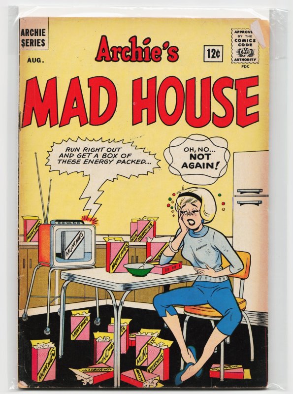 Archie's Madhouse #27 (Archie Comics, 1963), raw, ungraded comic book — front cover