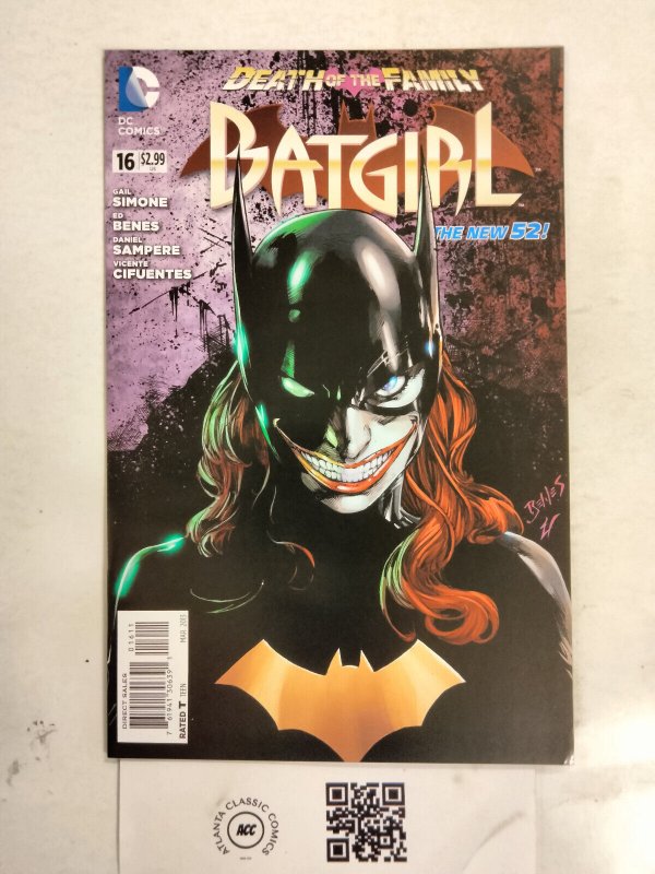 Batgirl #16 (DC Comics), raw comic book in NM condition — front cover