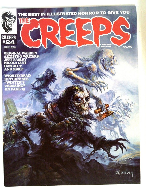 Creeps #24 (2020), raw comic book in NM- condition — front cover