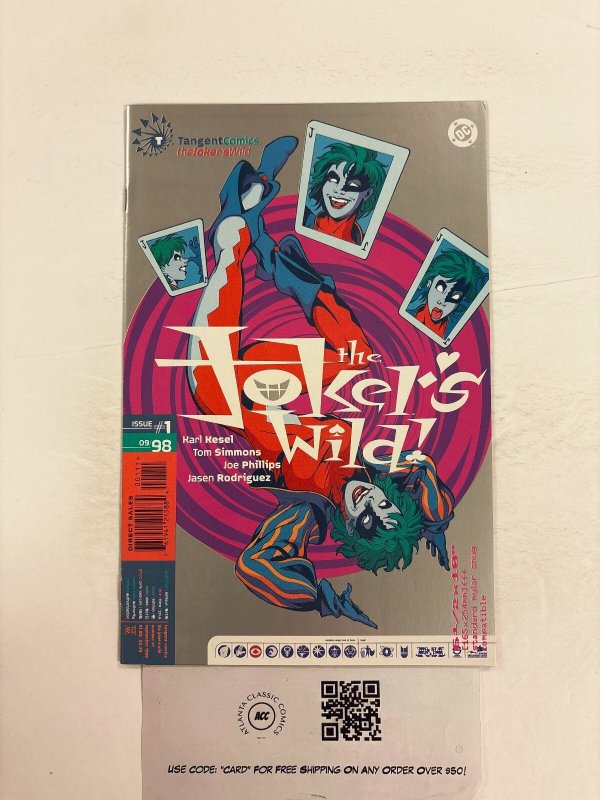 Joker's Wild #1 (DC Comics), raw comic book in NM condition — front cover