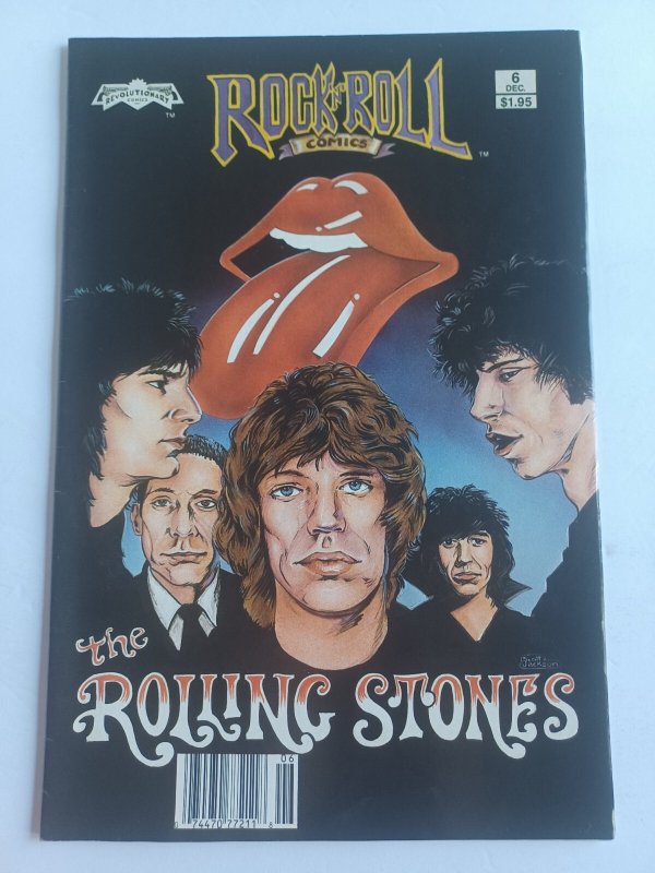 Rock N Roll #6 (1989), raw comic book in VF condition — front cover