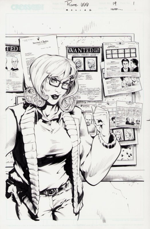 Route 666 #19 (2004), raw, ungraded comic book — front cover