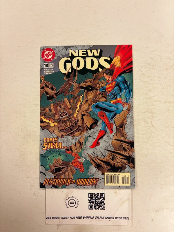 New Gods #10 (DC Comics), raw comic book in NM condition — front cover