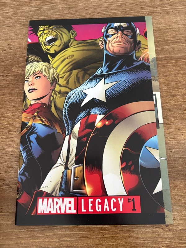 Marvel Legacy #1 (Marvel Comics), raw comic book in NM condition — front cover