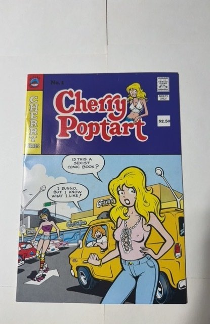 Cherry Poptart #1 (1982), raw comic book in NM condition — front cover