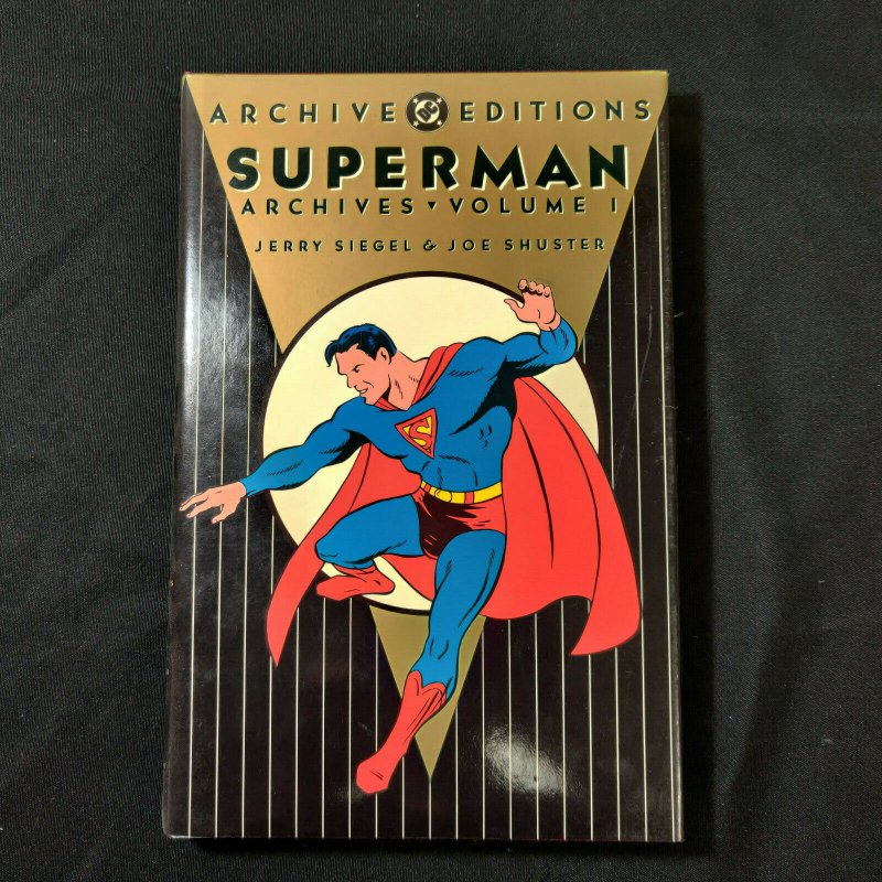 Superman Archives - Vol. 1 - DC Archive Editions Hardcover - Fine - 1989 (DC Comics, 1989), raw, ungraded comic book — front cover