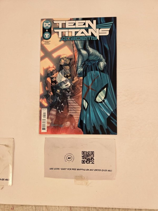 Teen Titans Academy #5 (Marvel Comics), raw comic book in NM condition — front cover