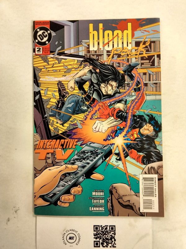 Blood Pack #2 (DC Comics), raw comic book in NM condition — front cover