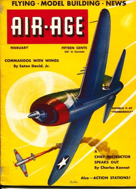 Pulp: Air-Age #1, raw comic book in VG condition — front cover