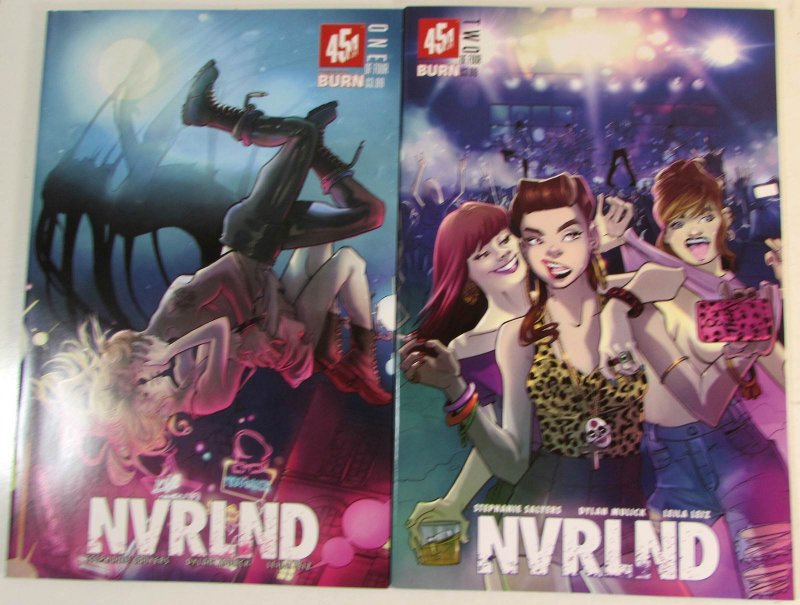 2016 Nvrlnd Lot of 2 #1, 2 451 Media Group NM 1st Print Comic Books (2016), raw comic book in NM condition — front cover