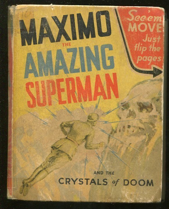 Maximo, the Amazing Superman #1444 (1941), raw comic book in FR condition — front cover