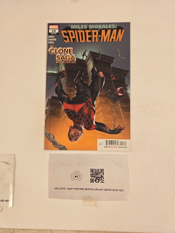 Miles Morales: Spider-Man #28 (Marvel Comics), raw comic book in NM condition — front cover