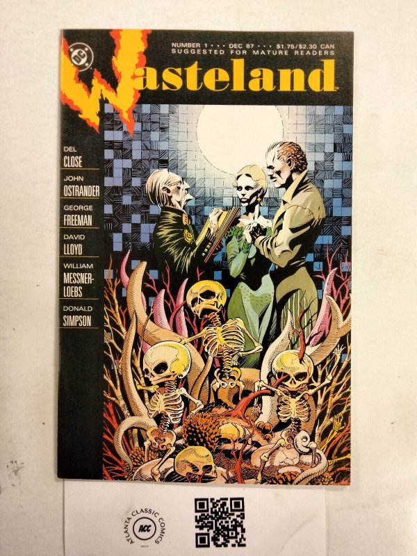 Wasteland #1 (DC Comics), raw comic book in NM condition — front cover