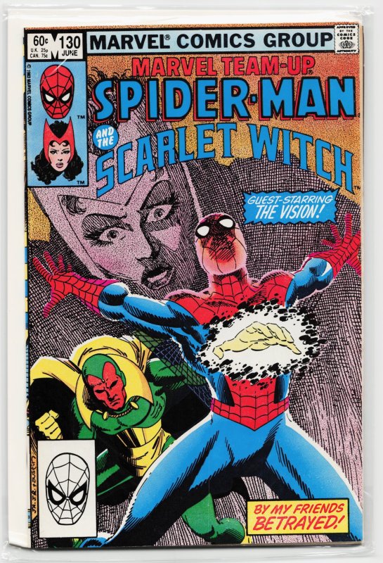 Marvel Team-Up #130 (Marvel Comics, 1983), raw, ungraded comic book — front cover