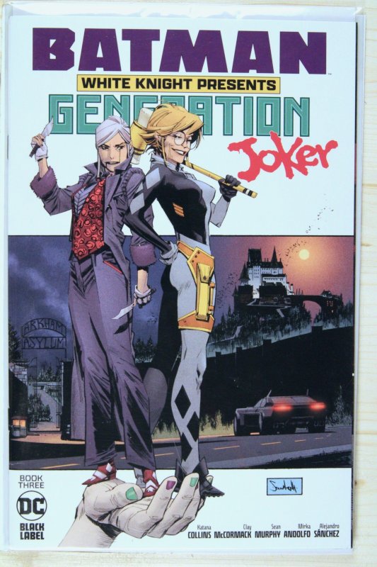 Batman: White Knight Presents - Generation Joker #3 (DC Comics, 2023), raw comic book in NM+ 9.6 condition — front cover