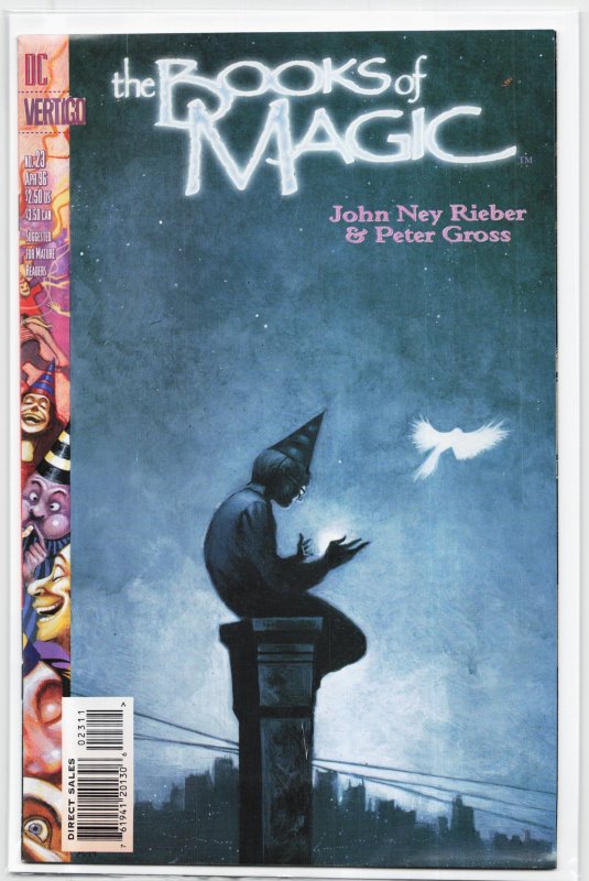 The Books of Magic #23 (DC Comics, 1996), raw, ungraded comic book — front cover