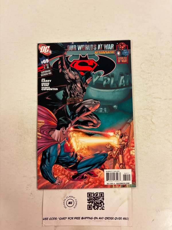 Superman Batman #69 (DC Comics), raw comic book in NM condition — front cover