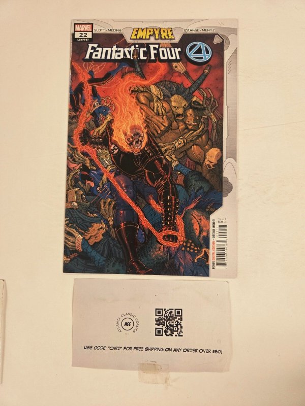 Fantastic Four #22 (Marvel Comics, 1961), raw comic book in NM condition — front cover