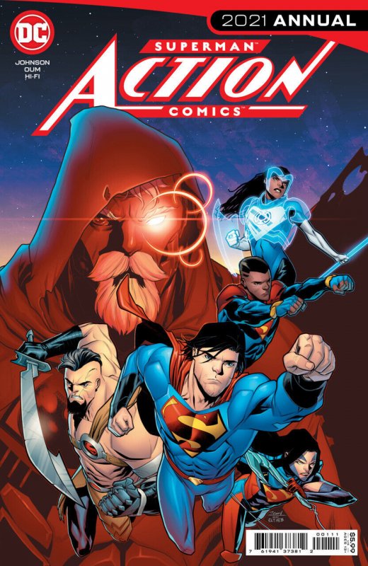 Action Comics 2021 Annual Vf/nm Scott Godlewski Cover (2021), raw comic book in VF/NM condition — front cover