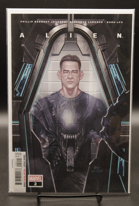 Alien #2 (Marvel Comics, 2021), raw, ungraded comic book — front cover