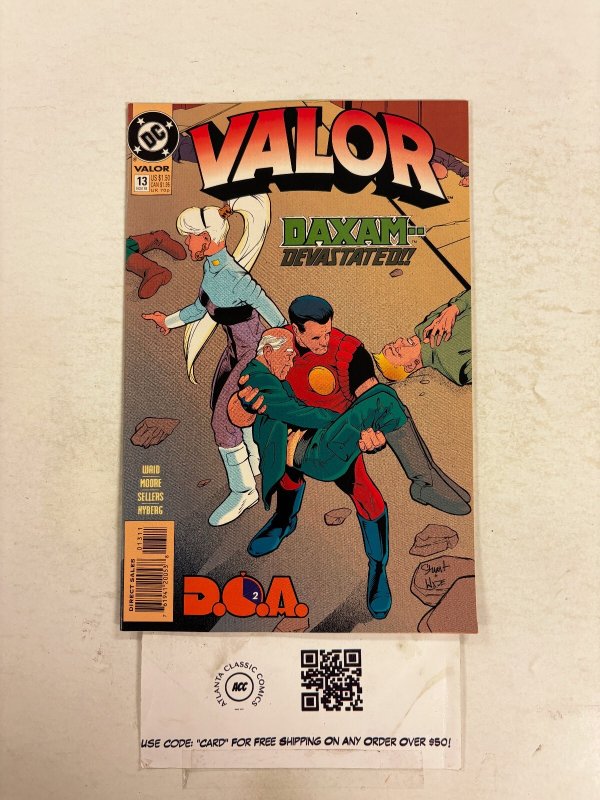 Valor #13 (DC Comics), raw comic book in NM condition — front cover