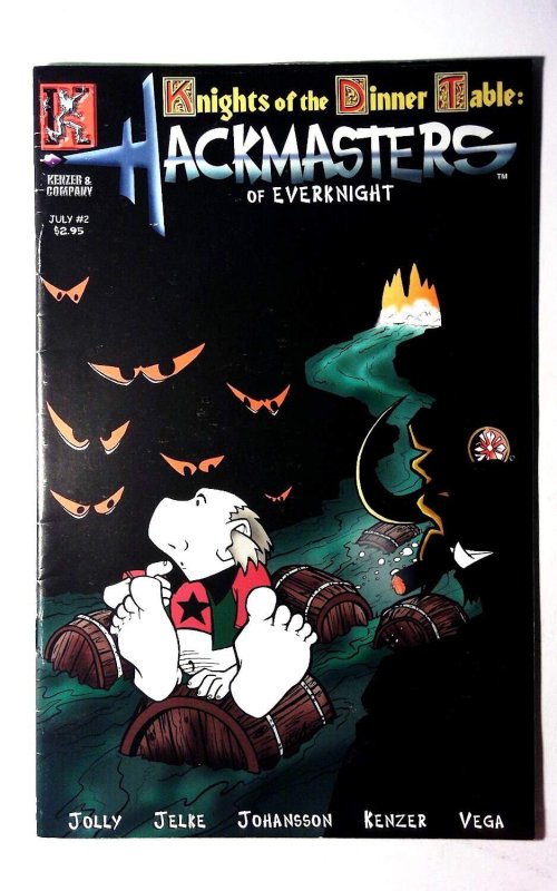 Hackmasters of Everknight #2 (2000), raw, ungraded comic book — front cover