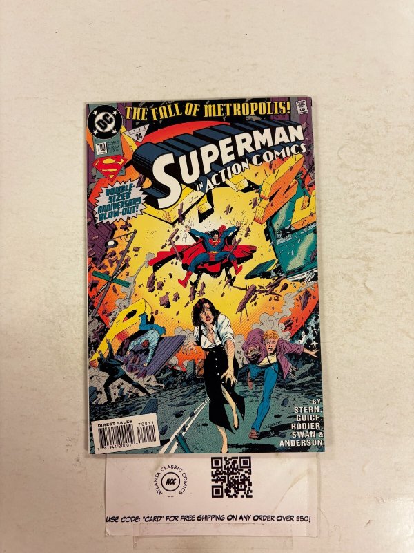 Action Comics #700 (DC Comics, 1938), raw comic book in NM condition — front cover