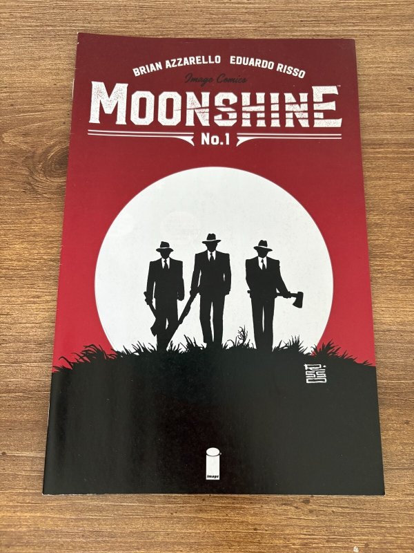 Moonshine #1, raw comic book in NM condition — front cover