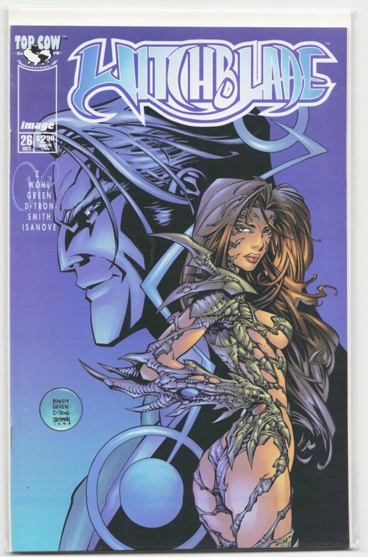 Witchblade #26 (Top Cow, 1998), raw, ungraded comic book — front cover