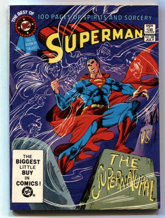 The Best of DC Digest #38 (1983), raw, ungraded comic book — front cover