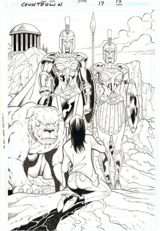 Countdown #17 (DC Comics, 2008), raw, ungraded comic book — front cover