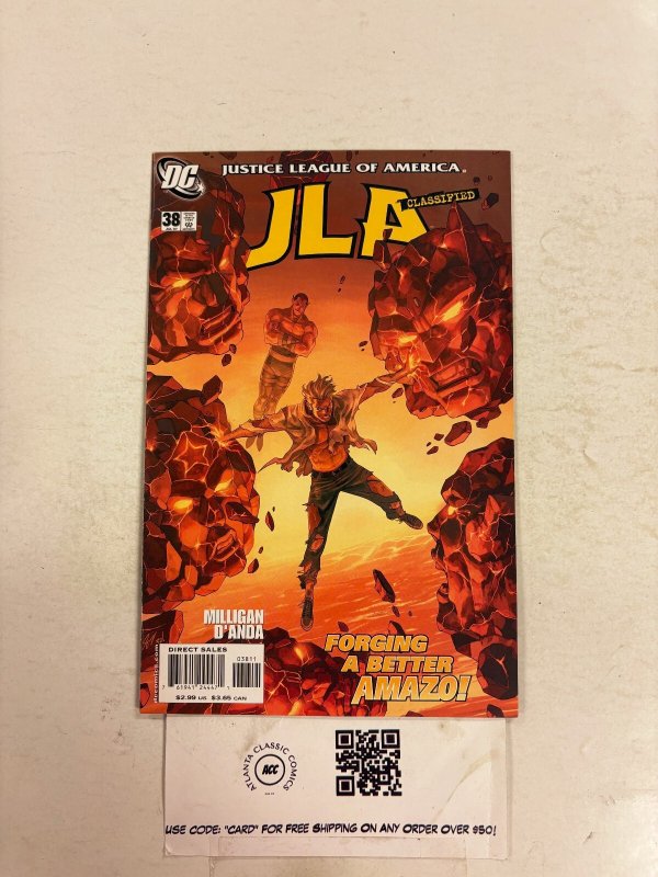 JLA Classified #38 (DC Comics), raw comic book in NM condition — front cover