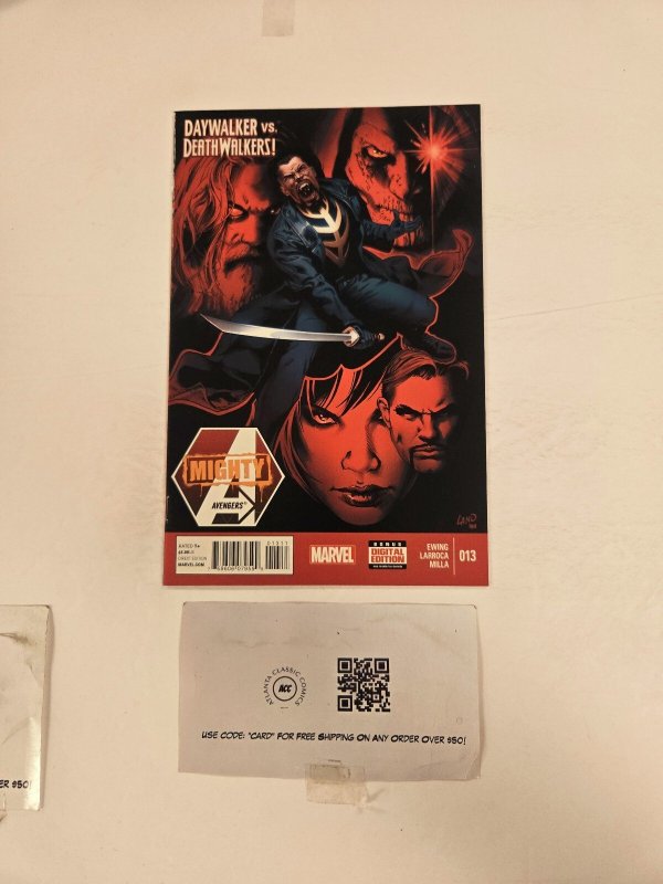 Mighty Avengers #13 (Marvel Comics, 2008), raw comic book in NM condition — front cover