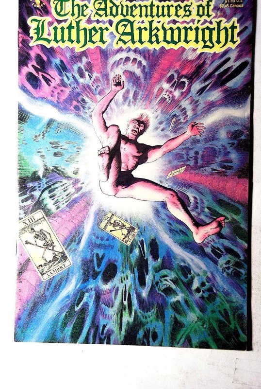 The Adventures of Luther Arkwright #6 (Dark Horse Comics, 1990), raw, ungraded comic book — front cover