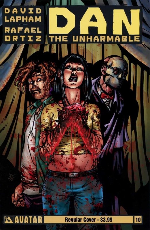 Dan the Unharmable #10, raw comic book in VF/NM condition — front cover