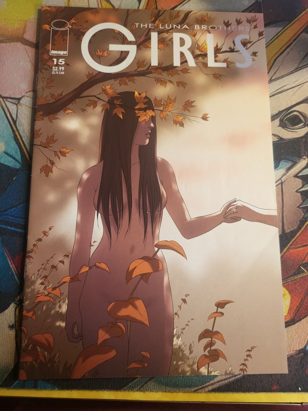 Girls #15 (2006), raw, ungraded comic book — front cover