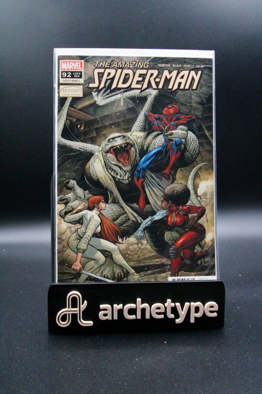 The Amazing Spider-Man #92 (Marvel Comics, 2022), raw comic book in NM- 9.2 condition — front cover