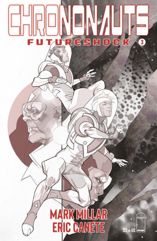 Chrononauts: Futureshock #3 (2019), raw comic book in VF/NM condition — front cover