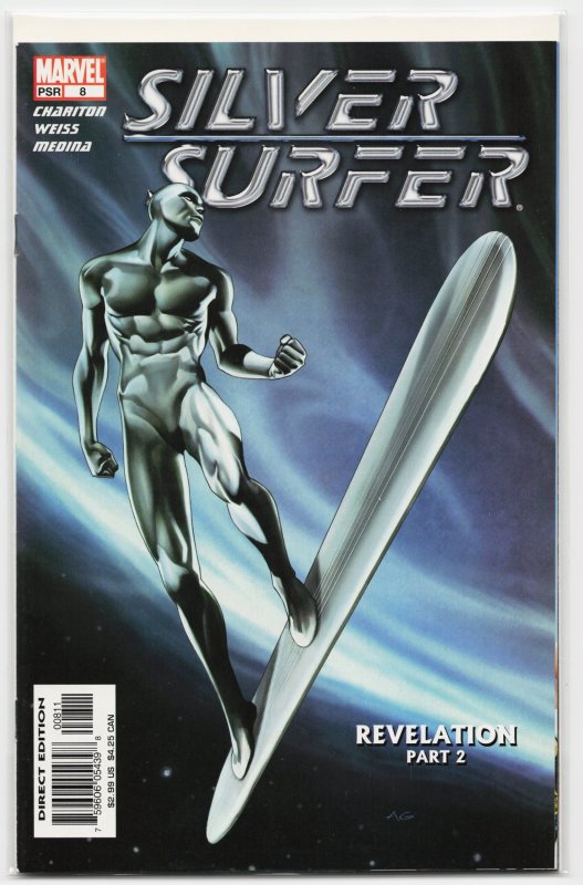 Silver Surfer #10 (Marvel Comics, 2004), raw, ungraded comic book — front cover