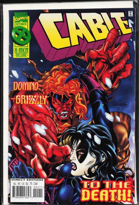 Cable #24 (Marvel Comics, 1995), raw, ungraded comic book — front cover